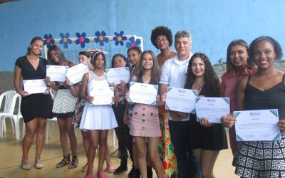 Formatura Curso de Tranças e Penteados | 1ª Turma